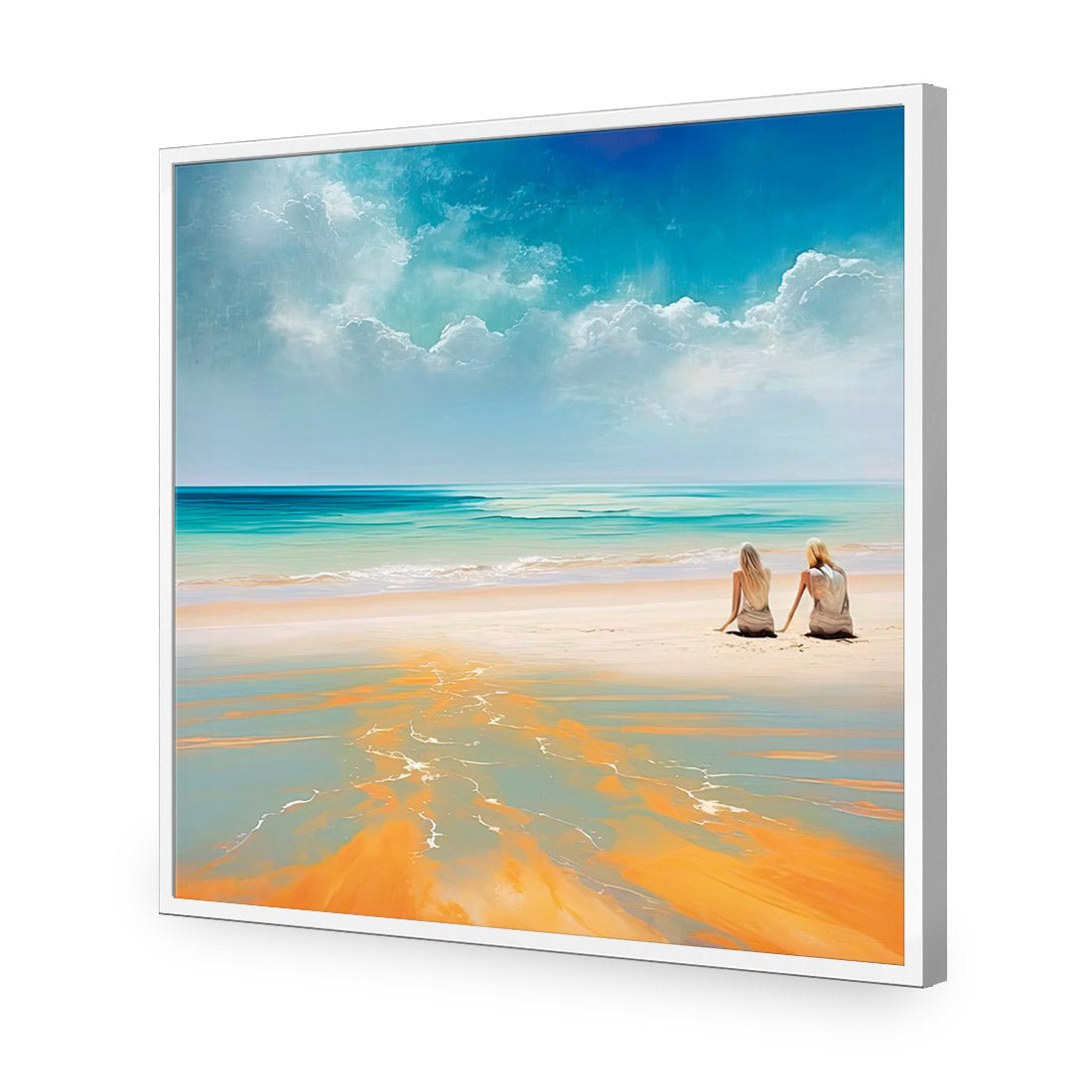 Beachcombers II - Wall Art Designs - WB_100692_AS_Q CAF_AP - 030 - EDG_37x37_S - 2538 - WHT