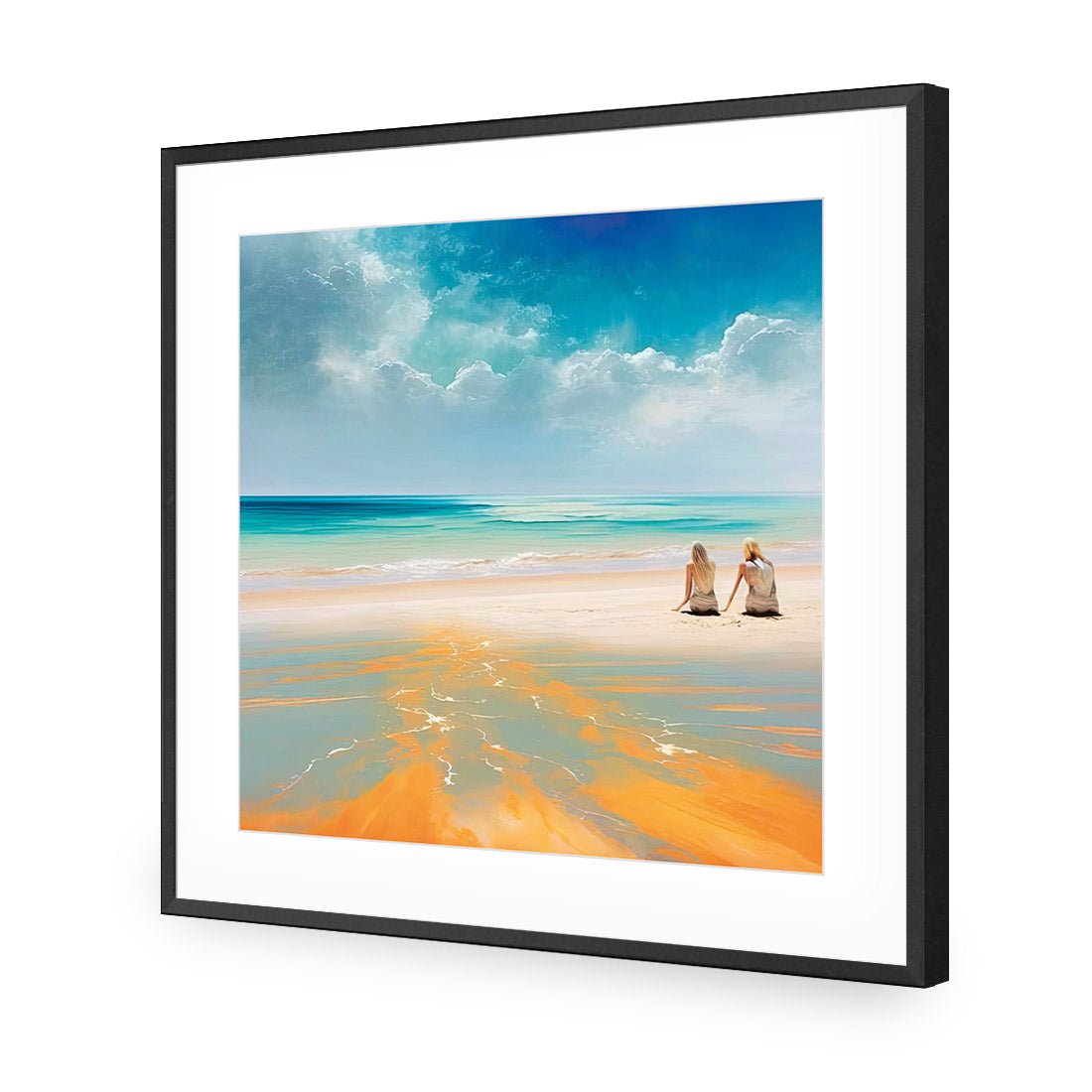 Beachcombers II - Wall Art Designs - WB_100692_AS_Q CAF_AP - 030 - MAT_37x37_S - 2538 - BLK