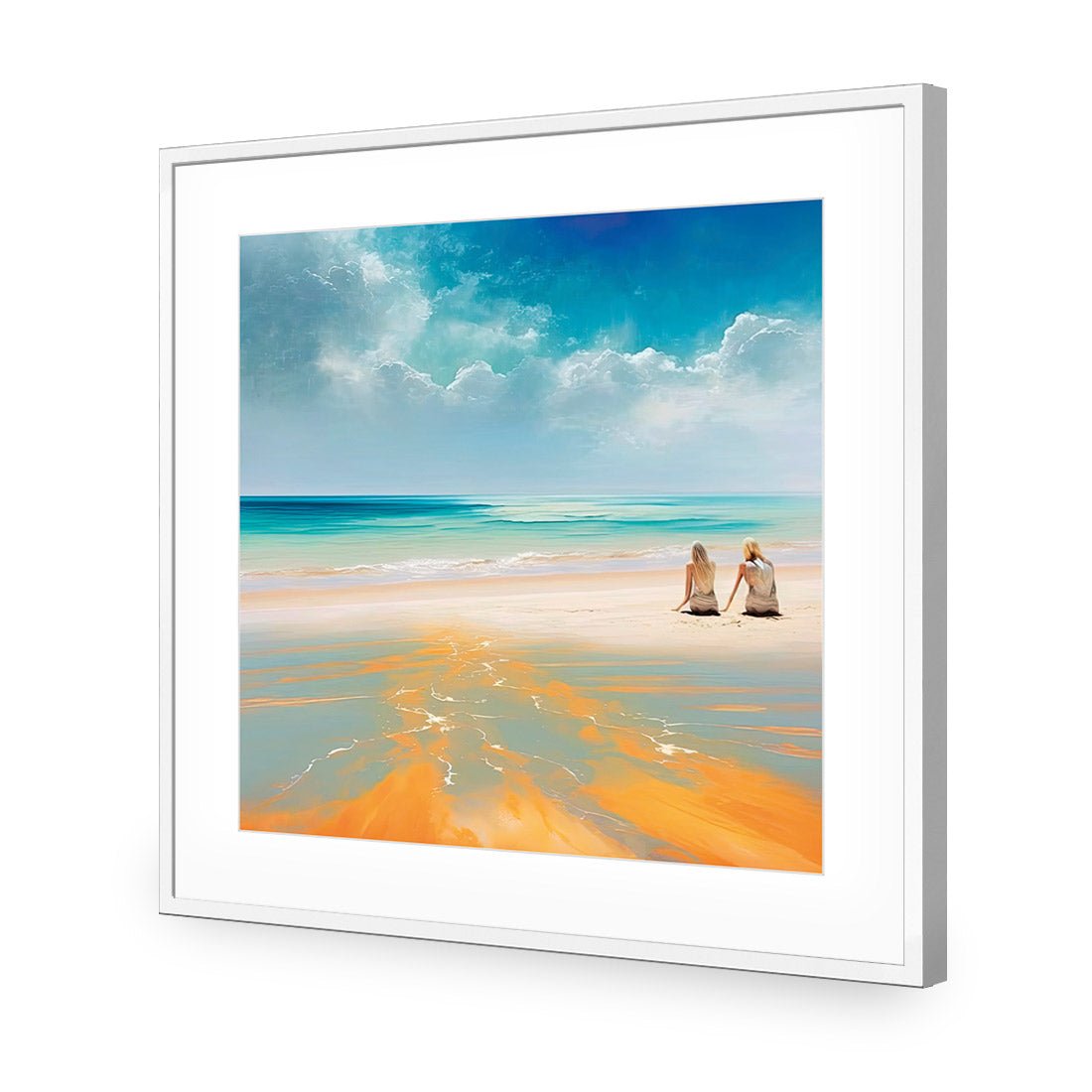 Beachcombers II - Wall Art Designs - WB_100692_AS_Q CAF_AP - 030 - MAT_37x37_S - 2538 - WHT