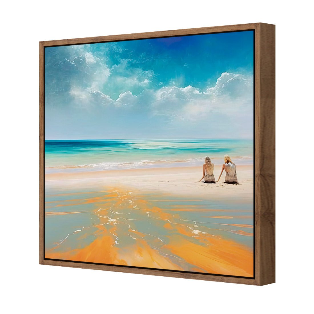 Beachcombers II - Wall Art Designs - WB_100692_AS_Q CAF_CP - MPY - 260 - M - S - S_37x37_S - 1550 - NAT