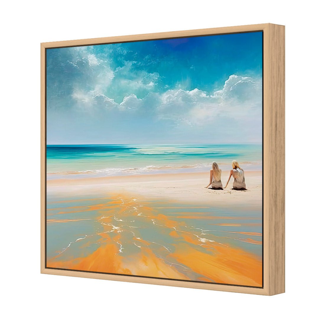 Beachcombers II - Wall Art Designs - WB_100692_AS_Q CAF_CP - MPY - 260 - M - S - S_37x37_S - 1550 - OAK