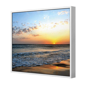 Beautiful Day | Standard Canvas | Floating Frame | White