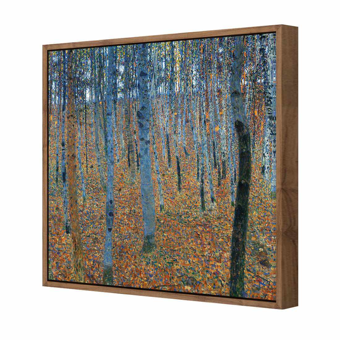 Beech Grove by Gustav Klimt | Classic Canvas | Floating Frame | Natural