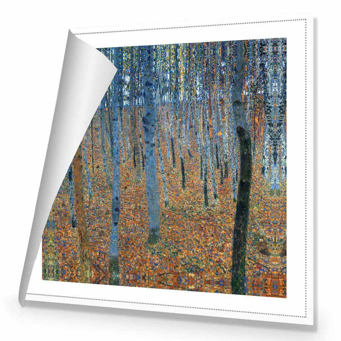 Beech Grove by Gustav Klimt Canvas Art - Wall Art Designs - 1687_AS_Q WAD_CP - MPY - 260 - M - R_30x30_NONE_ART