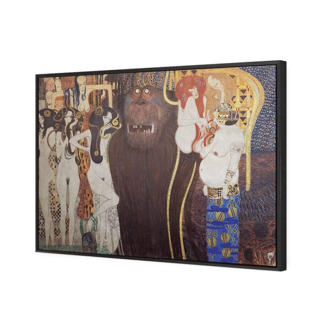 Beethoven Frieze by Gustav Klimt - Wall Art Designs - 3865_AR_H WAD_CP - MPY - 260 - M - S - S_45x30_S - 1550 - BLK