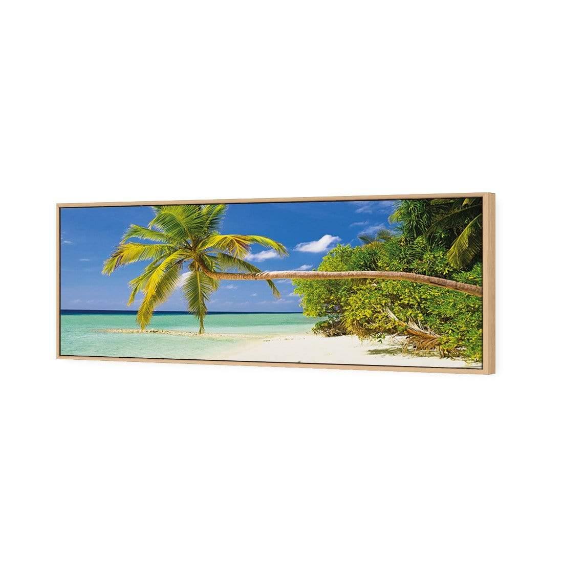 Bending Palm Tree (Long) - Wall Art Designs - 424_AL_H WAD_CP - MPY - 260 - M - S - S_60x20_S - 1550 - OAK