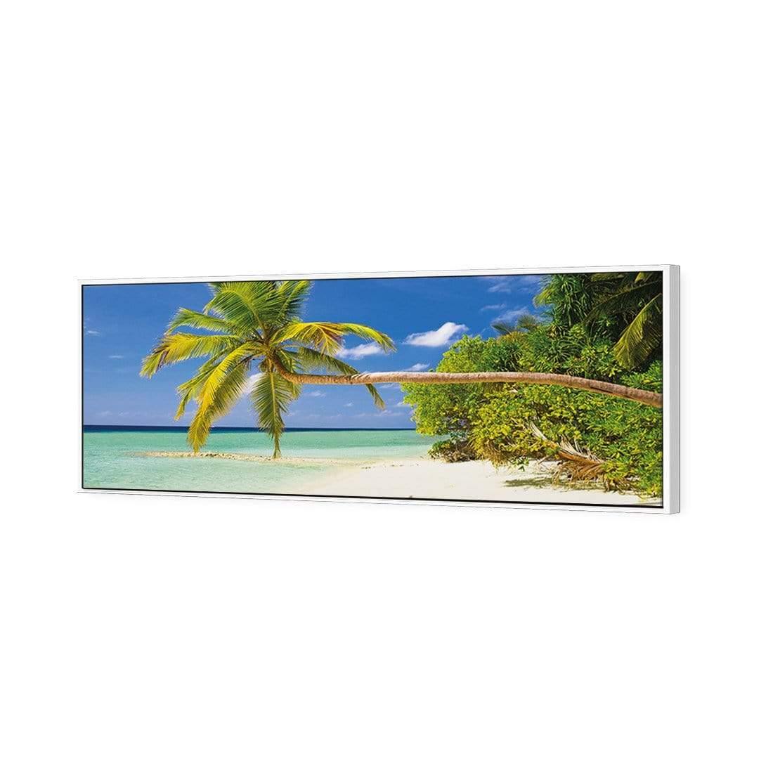 Bending Palm Tree (Long) - Wall Art Designs - 424_AL_H WAD_CP - MPY - 260 - M - S - S_60x20_S - 1550 - WHT