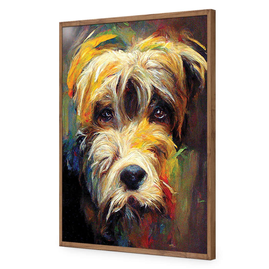 Best Friend | Classic Acrylic | Flat Frame No Border | Natural