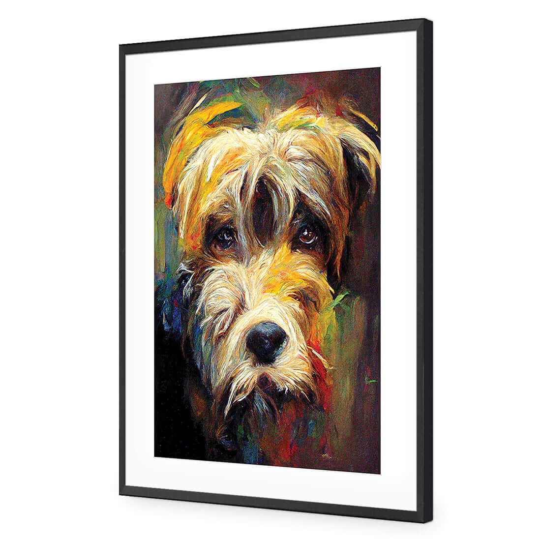 Best Friend | Classic Acrylic | Flat Frame With Border | Black
