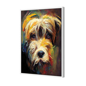 Best Friend | Classic Canvas | Floating Frame | White