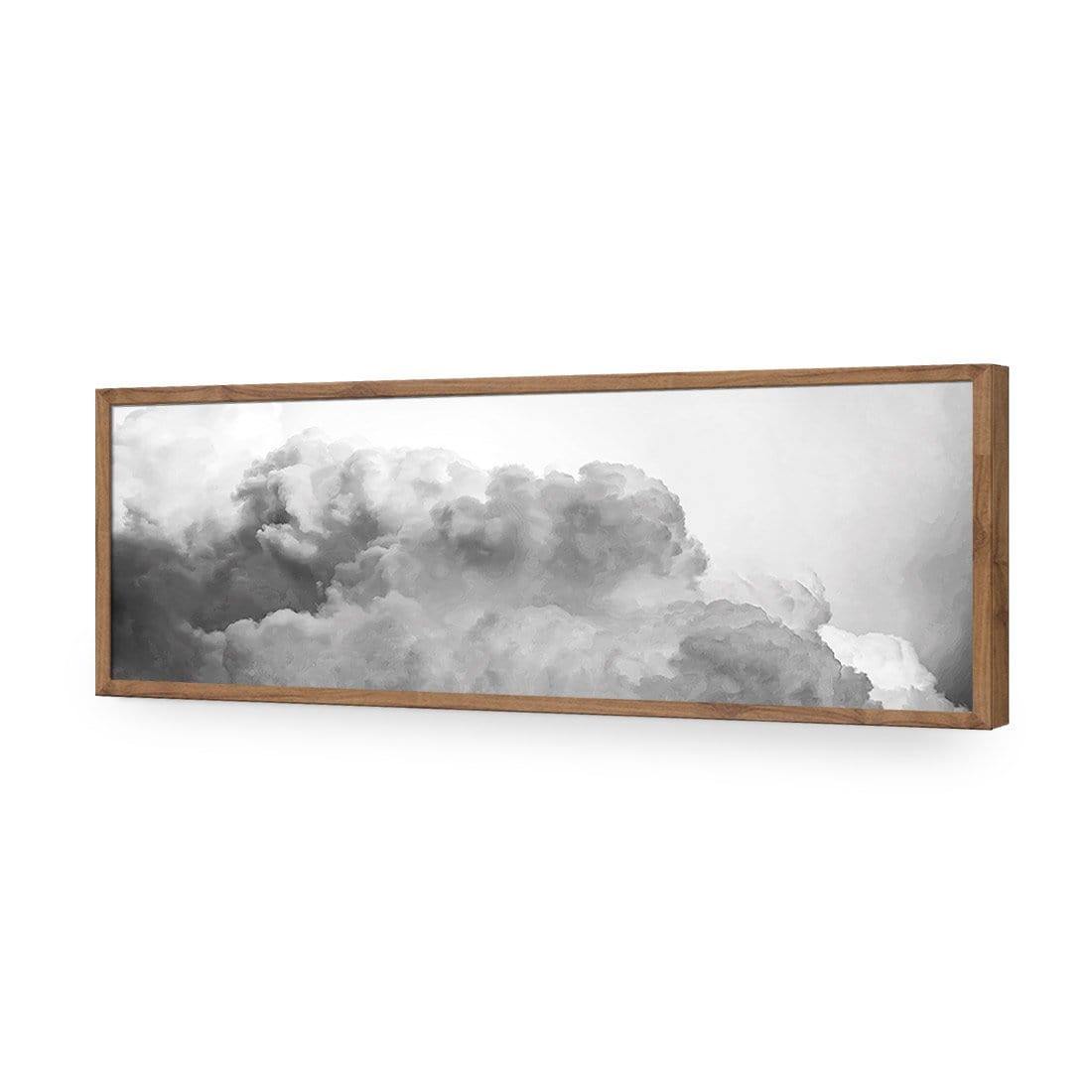 Billowing, Black and White (Long) - Wall Art Designs - 3030_BL_H WAD_AP - 030 - EDG_90x30_S - 2538 - NAT