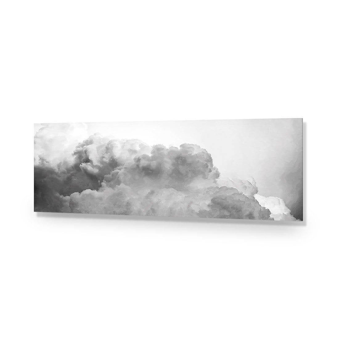 Billowing, Black and White (Long) - Wall Art Designs - 3030_BL_H WAD_AP - 030 - EDG_90x30_NONE