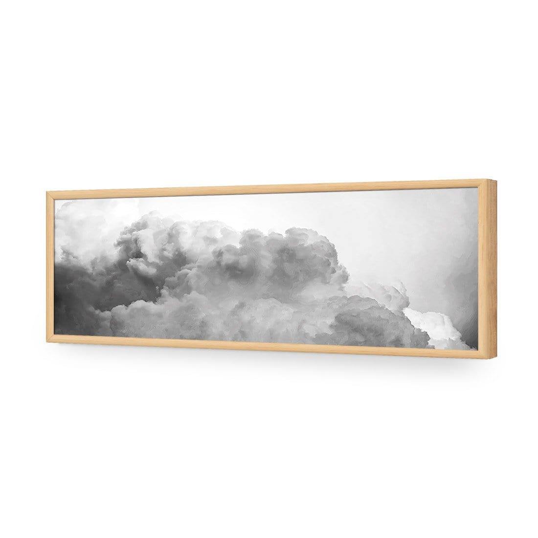 Billowing, Black and White (Long) - Wall Art Designs - 3030_BL_H WAD_AP - 030 - EDG_90x30_S - 2538 - OAK