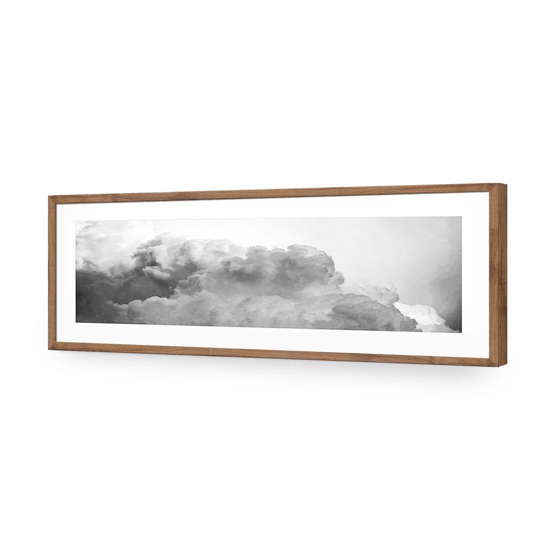 Billowing, Black and White (Long) - Wall Art Designs - 3030_BL_H WAD_AP - 030 - MAT_90x30_S - 2538 - NAT