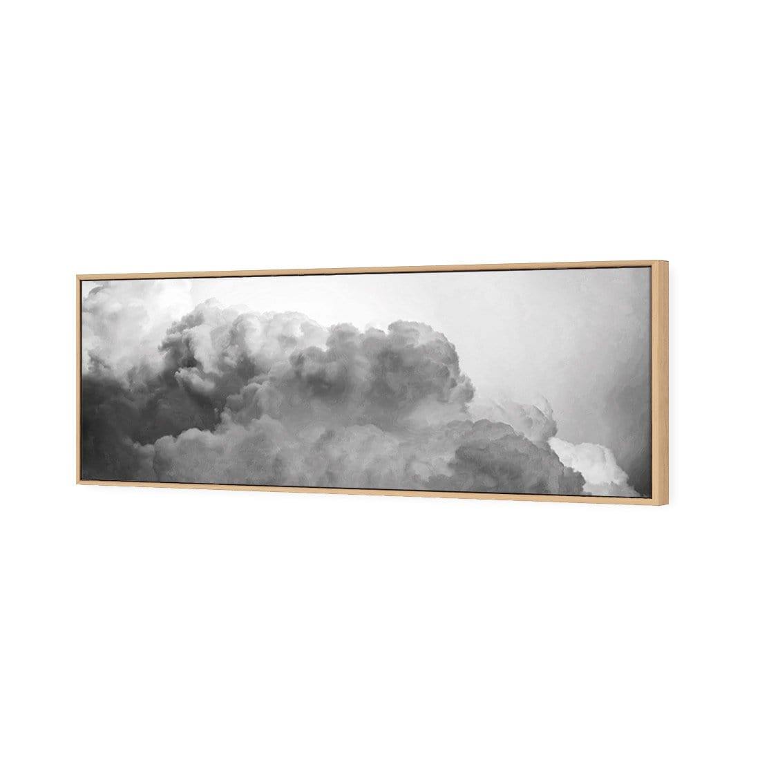 Billowing, Black and White (Long) - Wall Art Designs - 3030_BL_H WAD_CP - MPY - 260 - M - S - S_60x20_S - 1550 - OAK