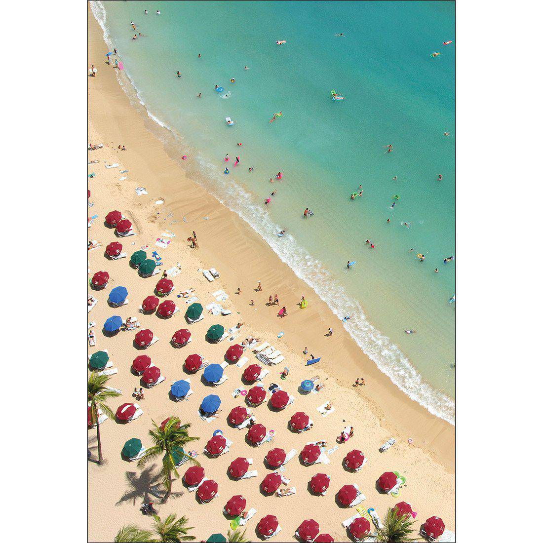 Birds Eye Beach, Portrait Canvas Art - Wall Art Designs - 2479_AR_V WAD_CP - MPY - 260 - M - S - S_45x30_NONE