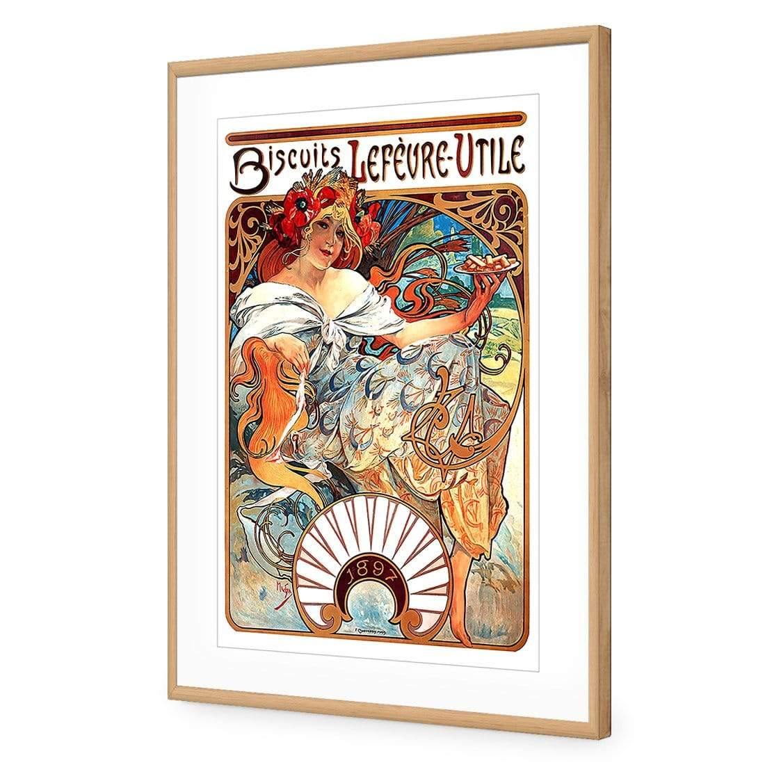 Biscuits, Lefevre Utile By Alphonse Mucha - Wall Art Designs - 954_AR_V WAD_AP - 030 - MAT_45x30_S - 2538 - OAK