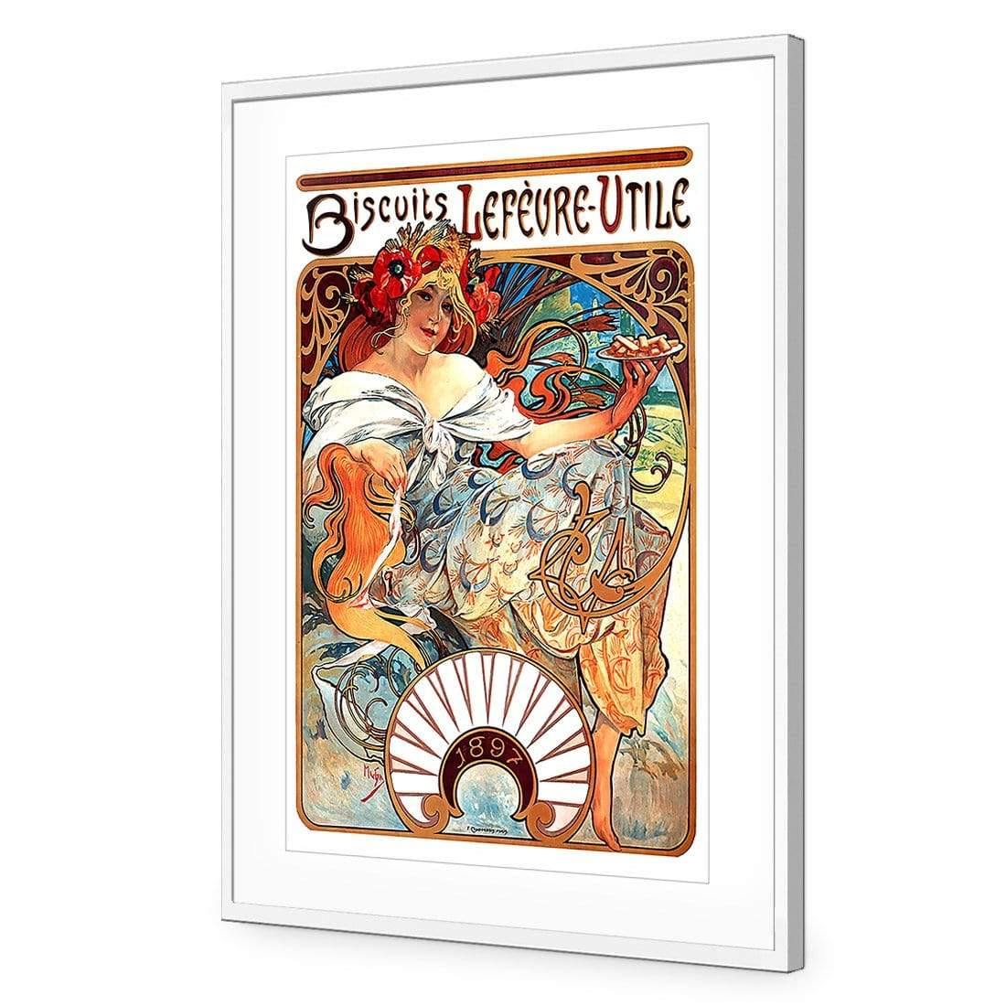 Biscuits, Lefevre Utile By Alphonse Mucha - Wall Art Designs - 954_AR_V WAD_AP - 030 - MAT_45x30_S - 2538 - WHT