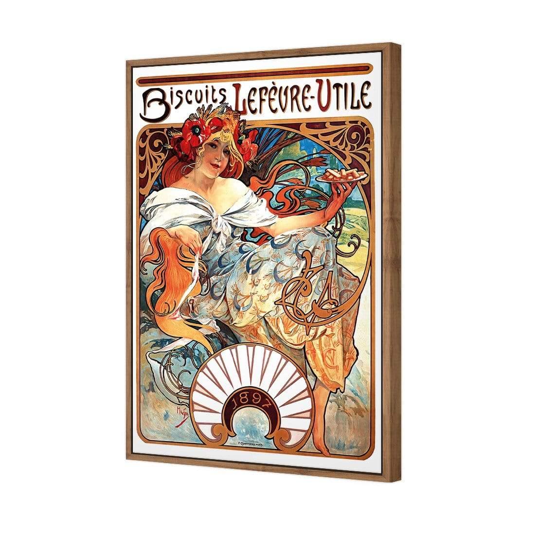 Biscuits, Lefevre Utile By Alphonse Mucha - Wall Art Designs - 954_AR_V WAD_CP - MPY - 260 - BFFFFFF - S - S_45x30_S - 1550 - NAT