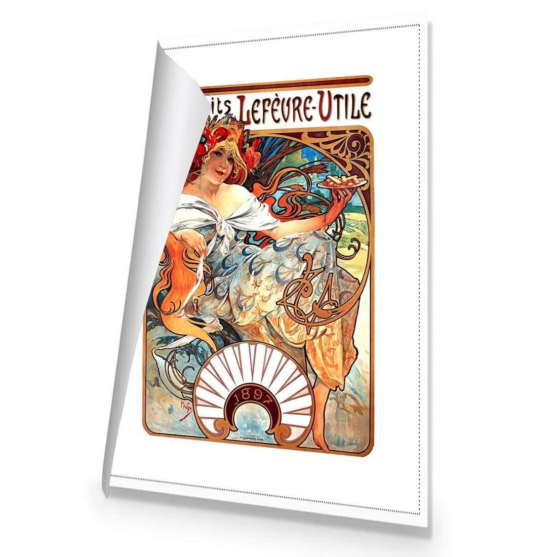 Biscuits, Lefevre Utile By Alphonse Mucha - Wall Art Designs - 954_AR_V WAD_CP - MPY - 260 - BFFFFFF - R_45x30_NONE