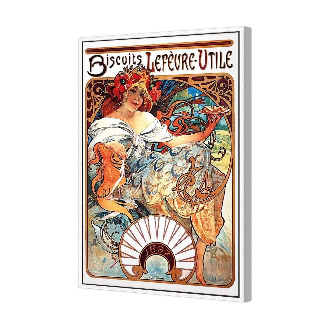 Biscuits, Lefevre Utile By Alphonse Mucha - Wall Art Designs - 954_AR_V WAD_CP - MPY - 260 - BFFFFFF - S - S_45x30_S - 1550 - WHT