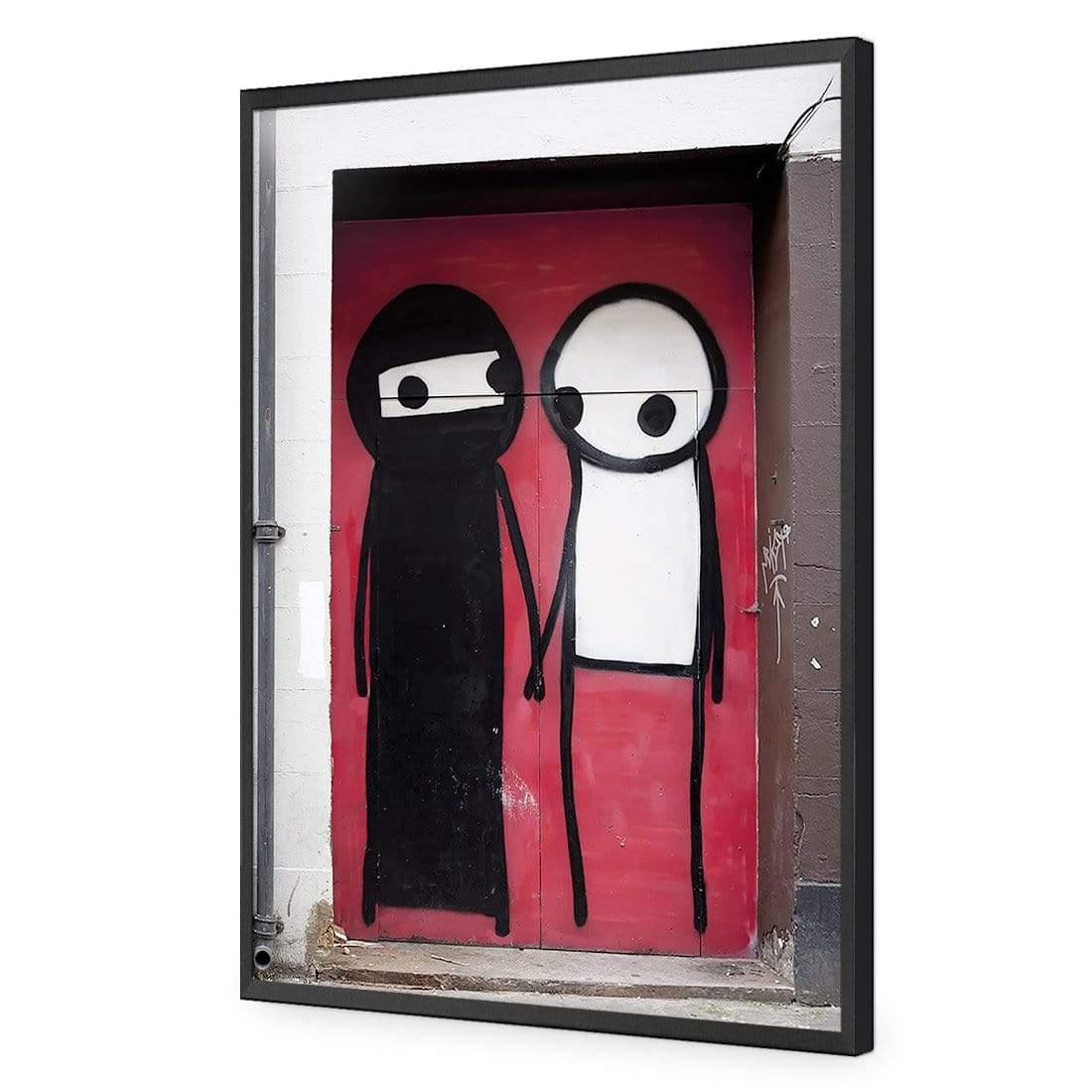 Black and White People - Wall Art Designs - 503_AR_V WAD_AP - 030 - EDG_45x30_S - 2538 - BLK