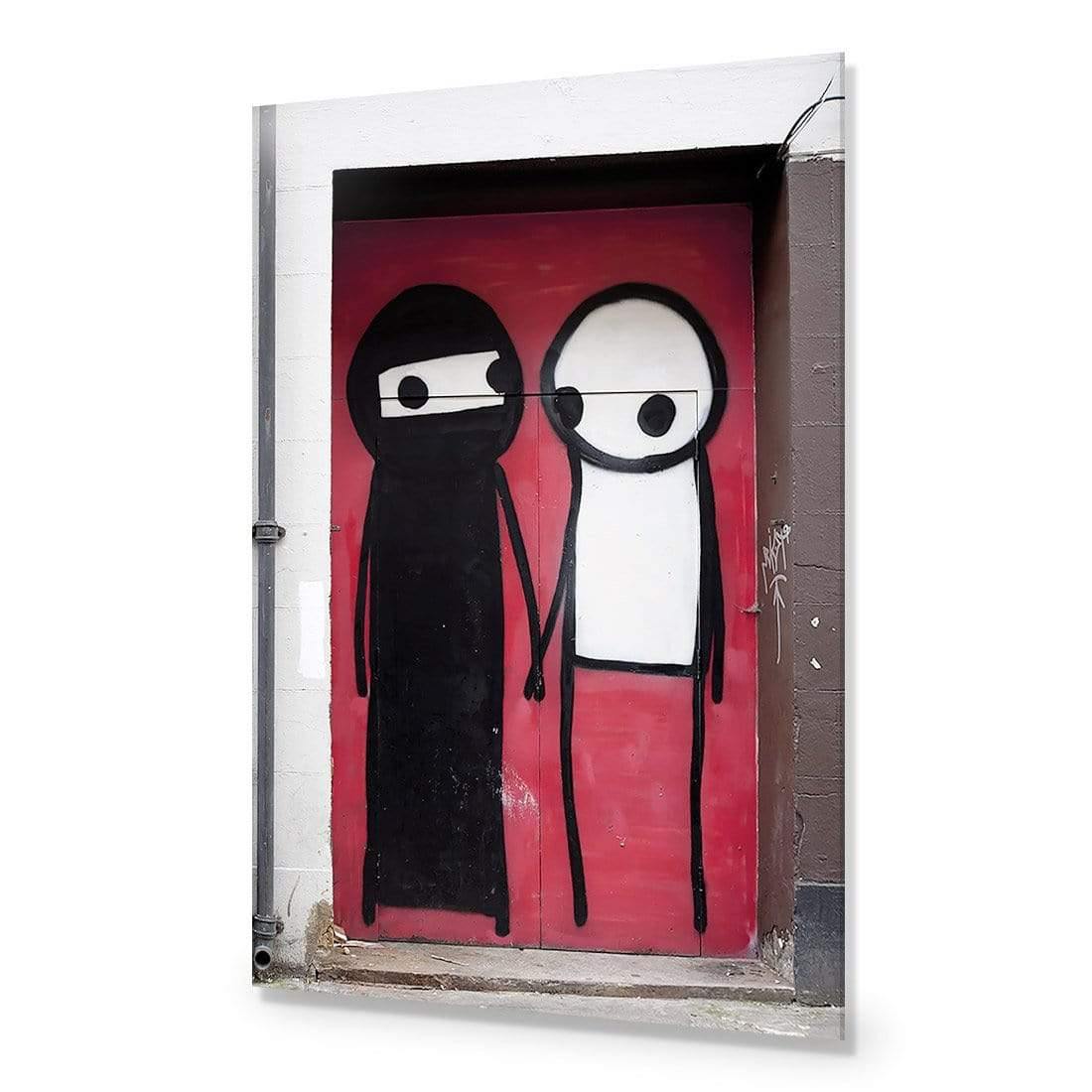 Black and White People - Wall Art Designs - 503_AR_V WAD_AP - 030 - EDG_45x30_NONE