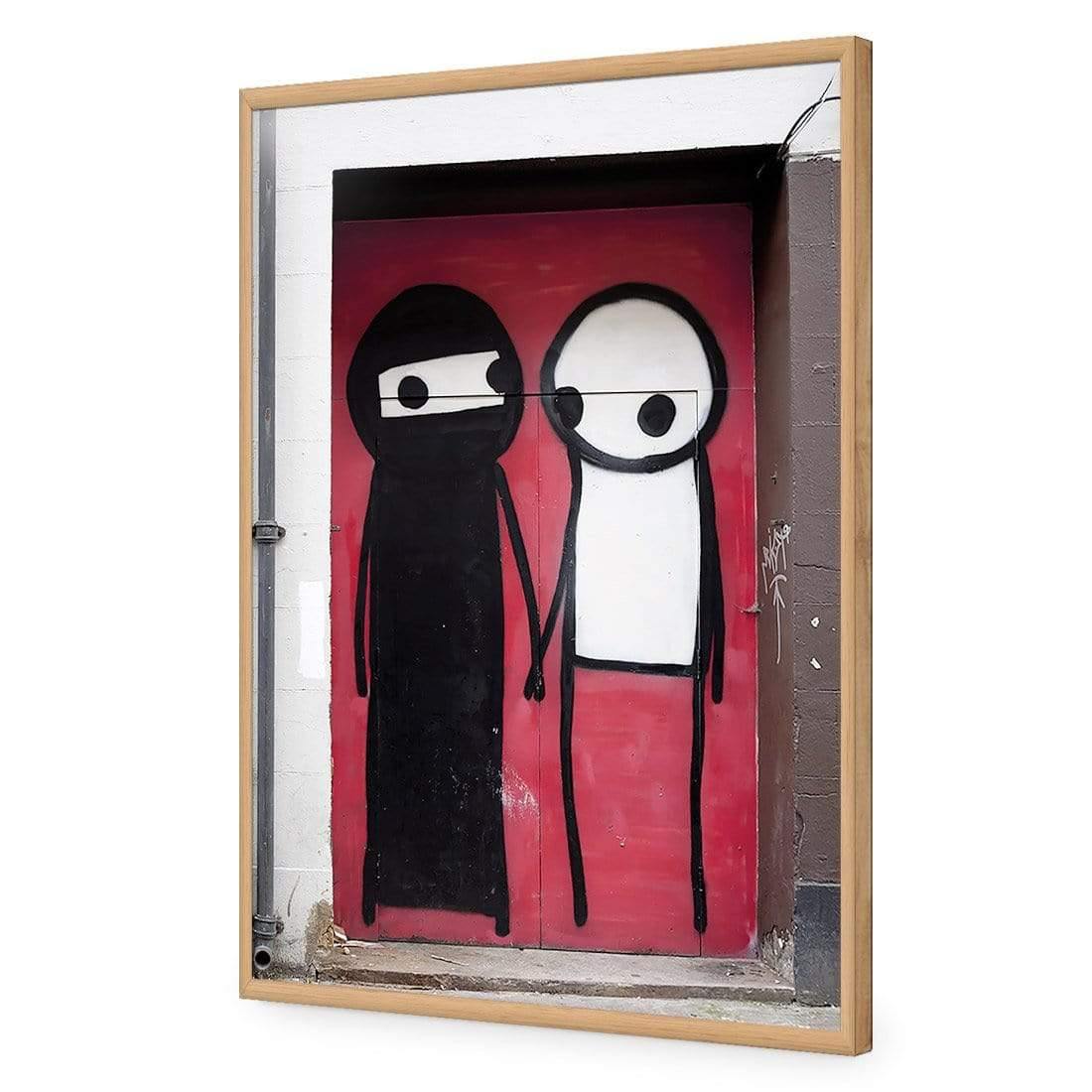 Black and White People - Wall Art Designs - 503_AR_V WAD_AP - 030 - EDG_45x30_S - 2538 - OAK