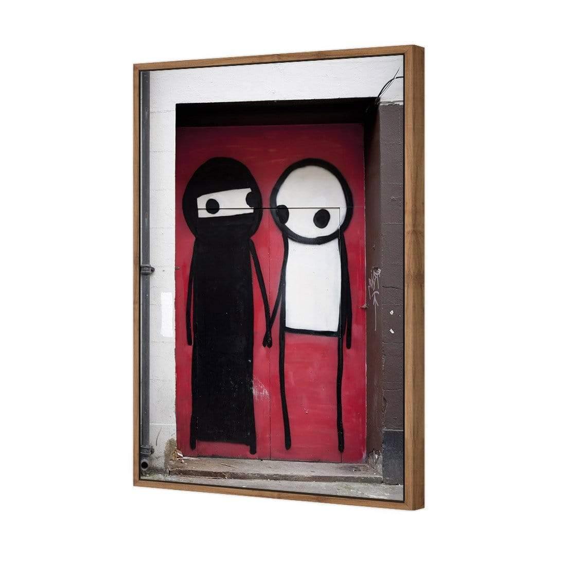 Black and White People - Wall Art Designs - 503_AR_V WAD_CP - MPY - 260 - M - S - S_45x30_S - 1550 - NAT