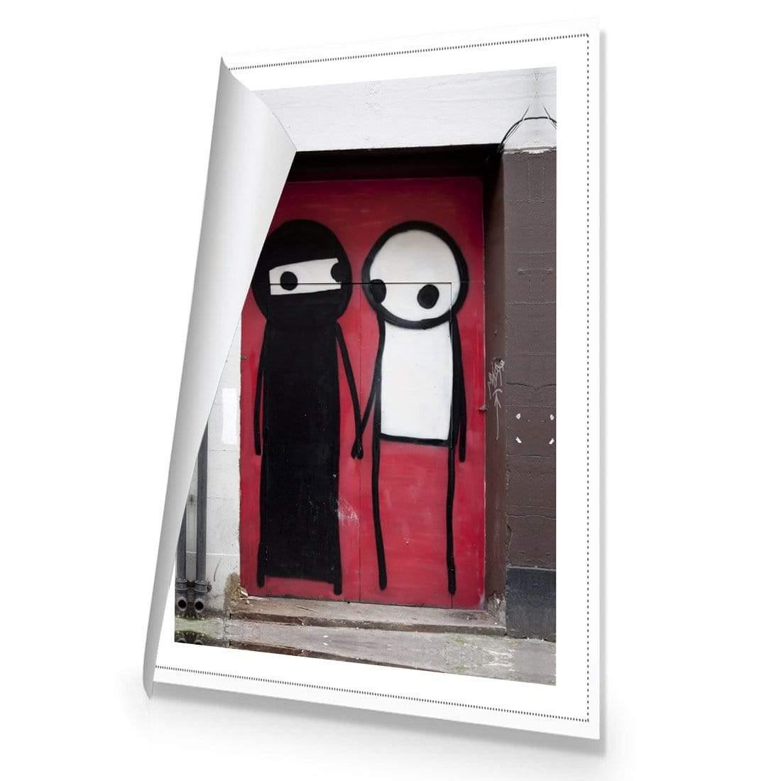 Black and White People - Wall Art Designs - 503_AR_V WAD_CP - MPY - 260 - M - R_45x30_NONE