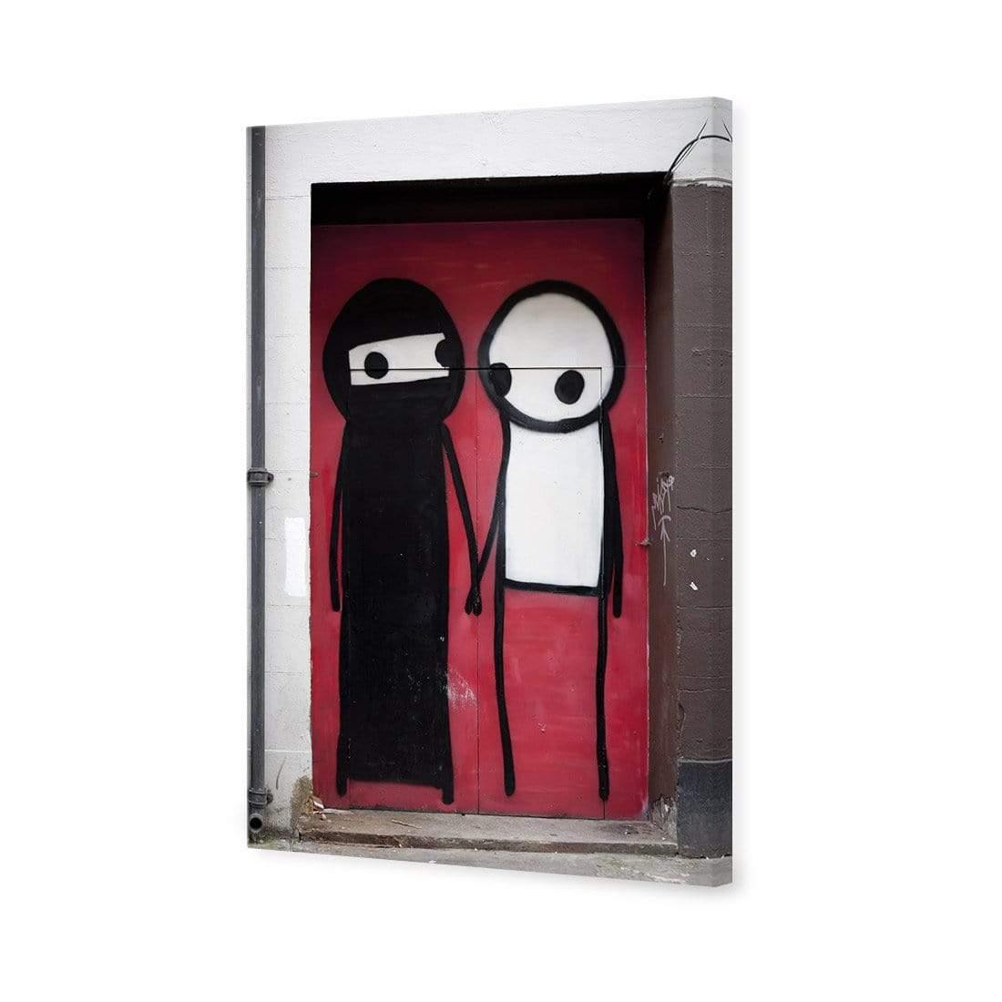 Black and White People - Wall Art Designs - 503_AR_V WAD_CP - MPY - 260 - M - S - S_45x30_NONE