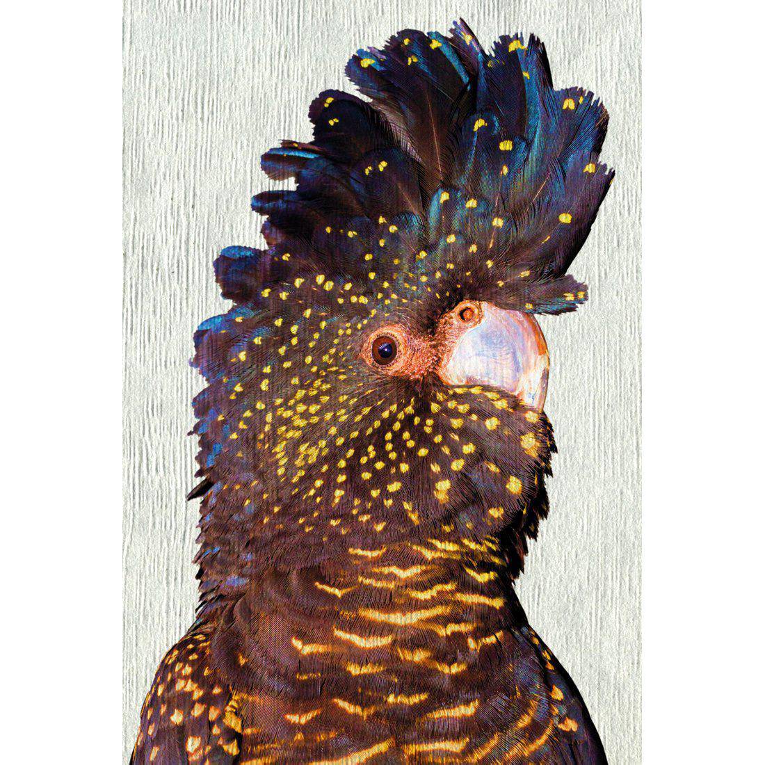 Black Cockatoo Front, Paper