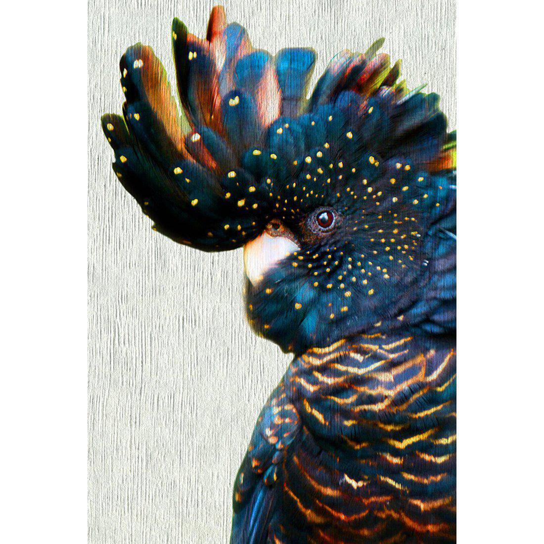 Black Cockatoo Side, Paper