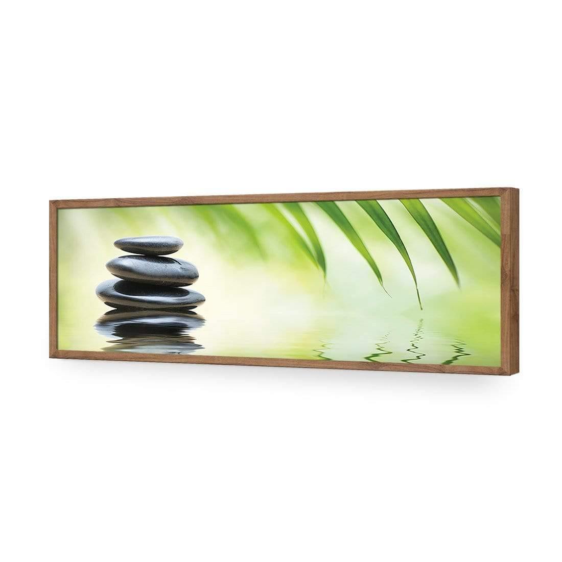 Black Stone Reflection (Long) - Wall Art Designs - 1163_AL_H WAD_AP - 030 - EDG_90x30_S - 2538 - NAT