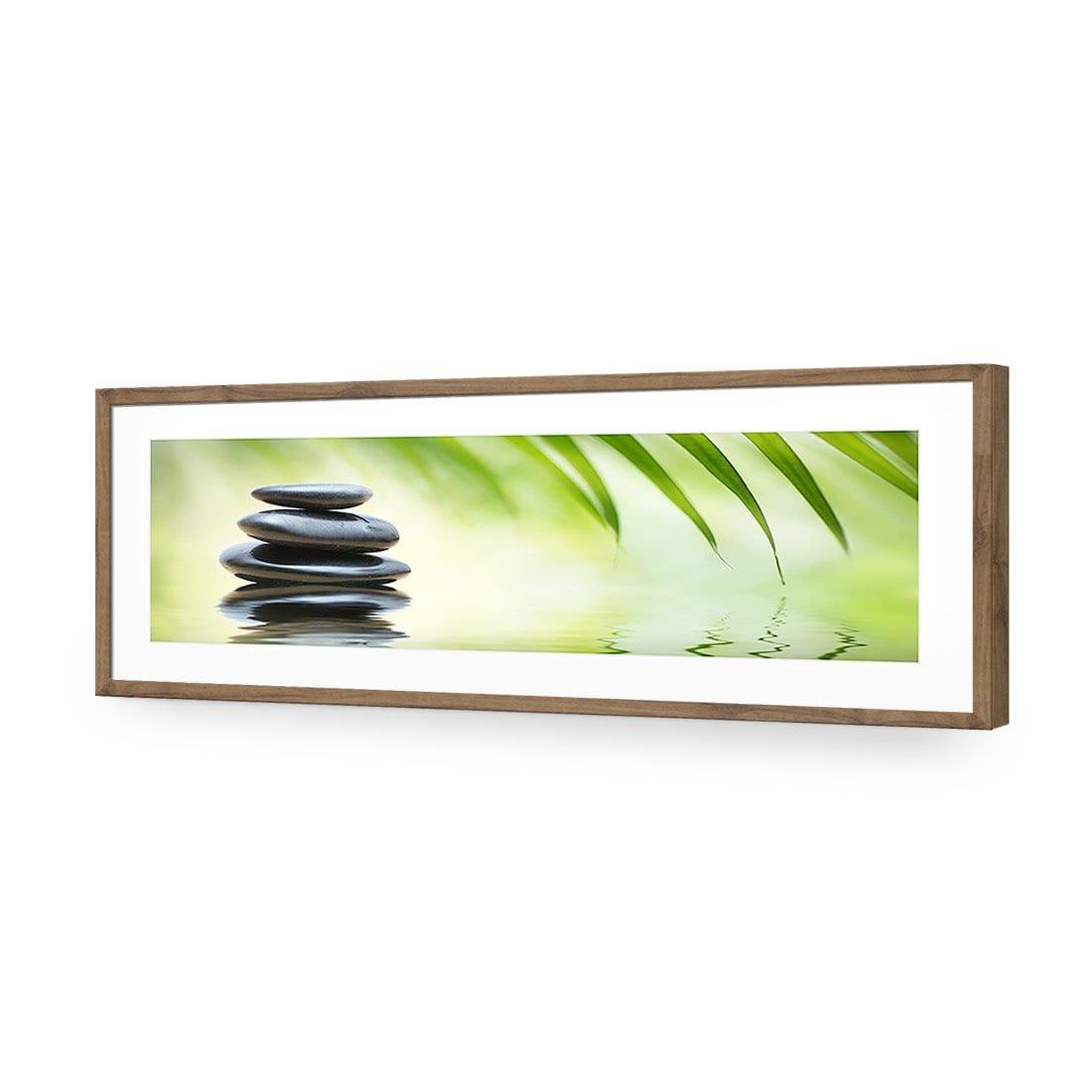 Black Stone Reflection (Long) - Wall Art Designs - 1163_AL_H WAD_AP - 030 - MAT_90x30_S - 2538 - NAT