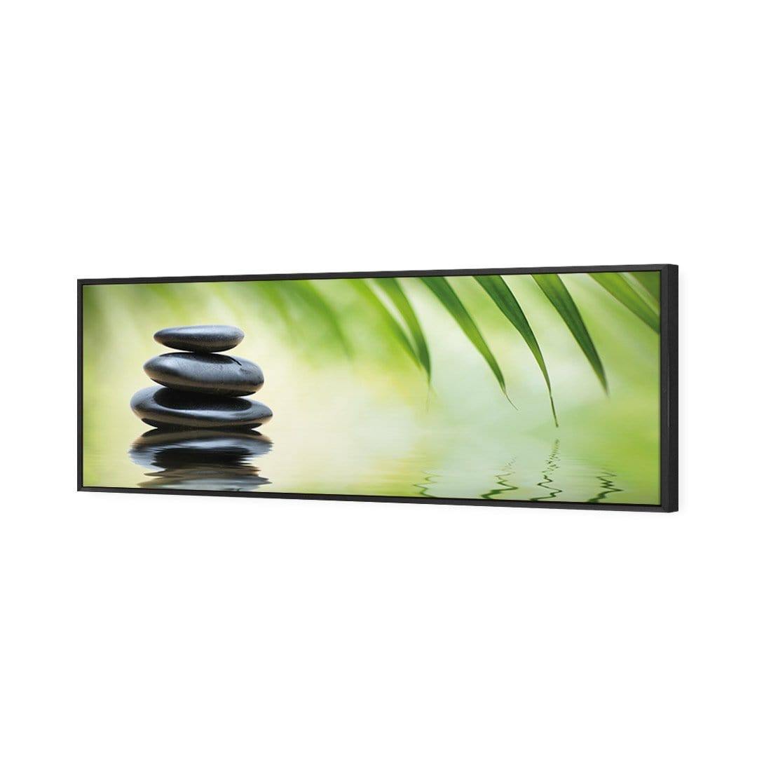 Black Stone Reflection (Long) - Wall Art Designs - 1163_AL_H WAD_CP - MPY - 260 - M - S - S_60x20_S - 1550 - BLK