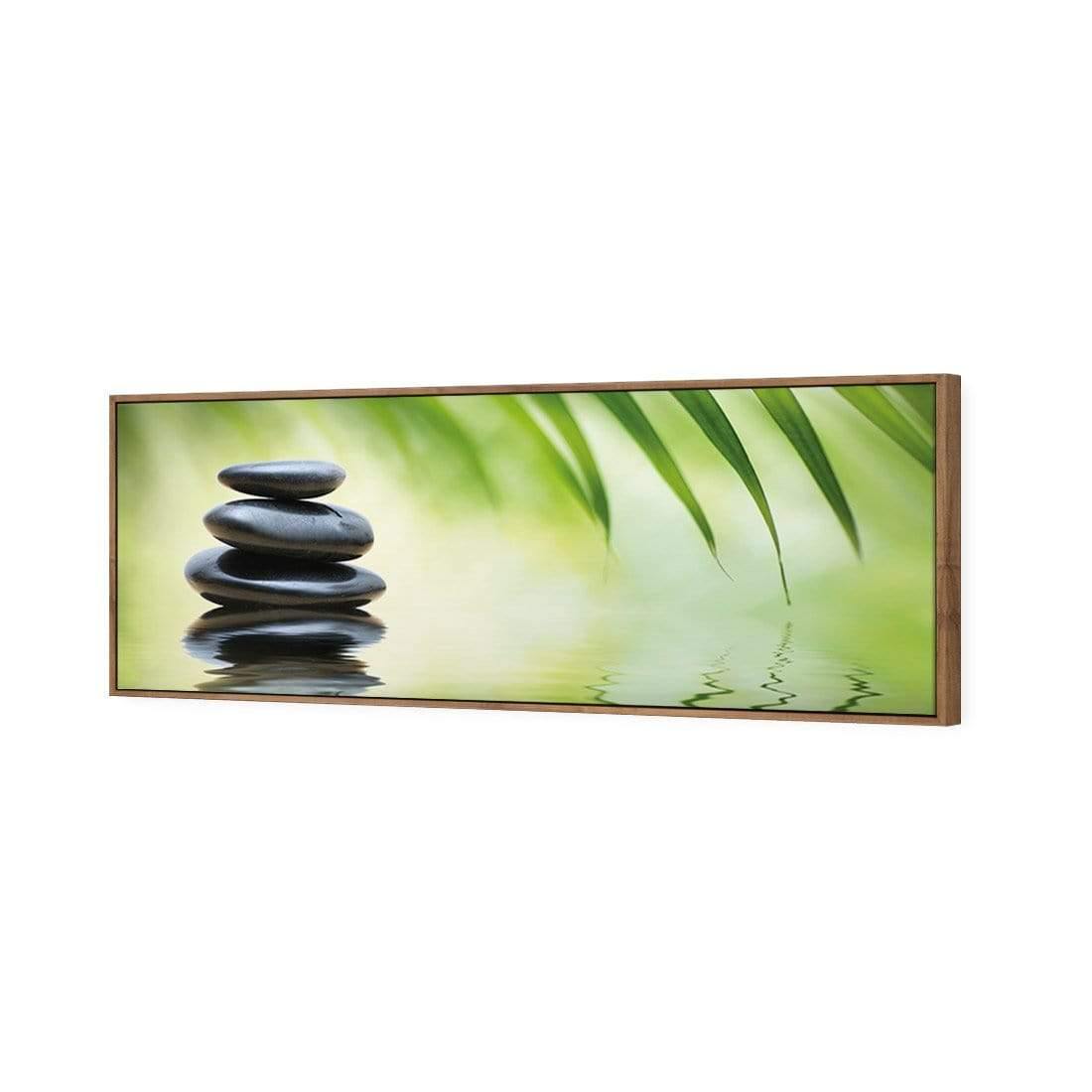 Black Stone Reflection (Long) - Wall Art Designs - 1163_AL_H WAD_CP - MPY - 260 - M - S - S_60x20_S - 1550 - NAT