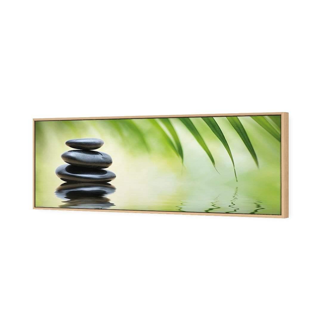 Black Stone Reflection (Long) - Wall Art Designs - 1163_AL_H WAD_CP - MPY - 260 - M - S - S_60x20_S - 1550 - OAK