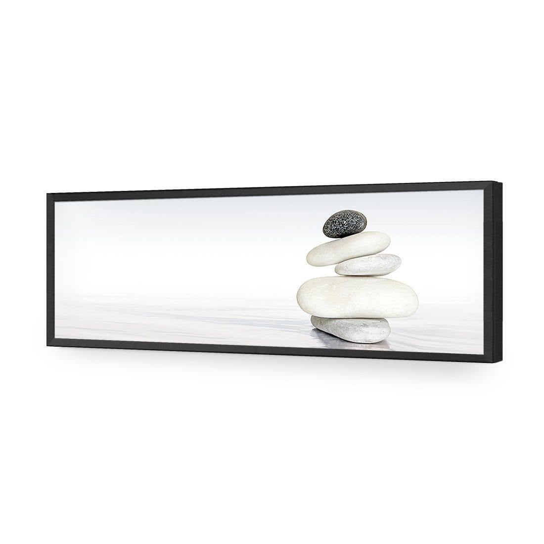 Black & White Zen (Long) - Wall Art Designs - 1239_AL_H WAD_AP - 030 - EDG_90x30_S - 2538 - BLK