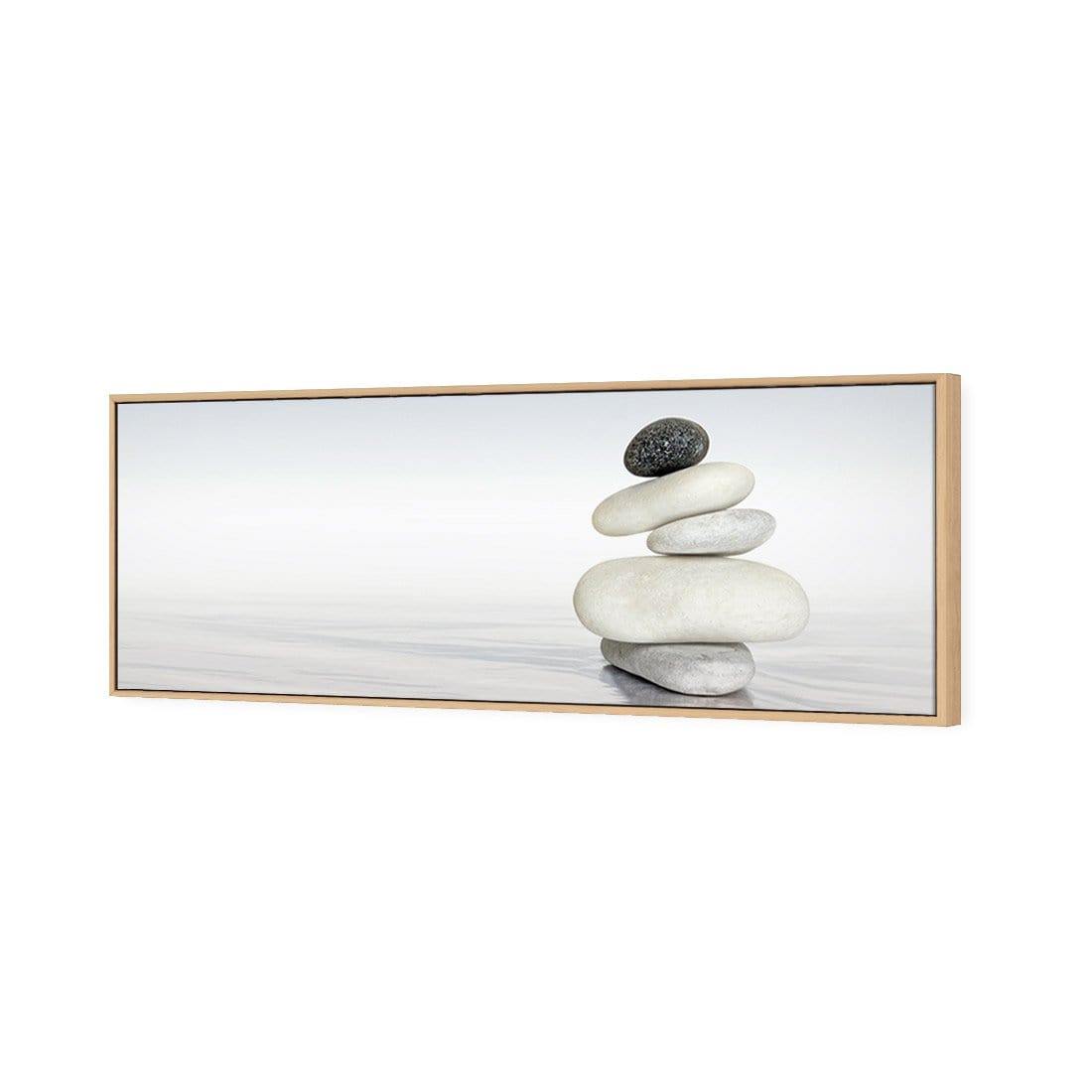 Black & White Zen (Long) - Wall Art Designs - 1239_AL_H WAD_CP - MPY - 260 - M - S - S_60x20_S - 1550 - OAK