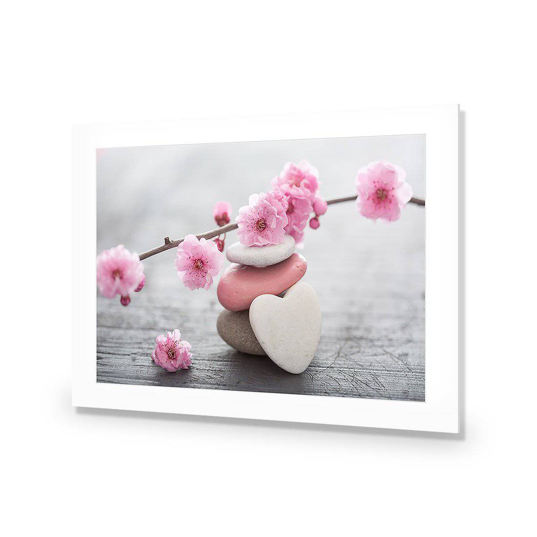 Blossom Stones Acrylic Glass Art - Wall Art Designs - 3348_AR_H WAD_AP - 030 - MAT_45x30_NONE