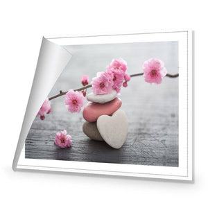 Blossom Stones | Standard Canvas | No Frame | Rolled Canvas