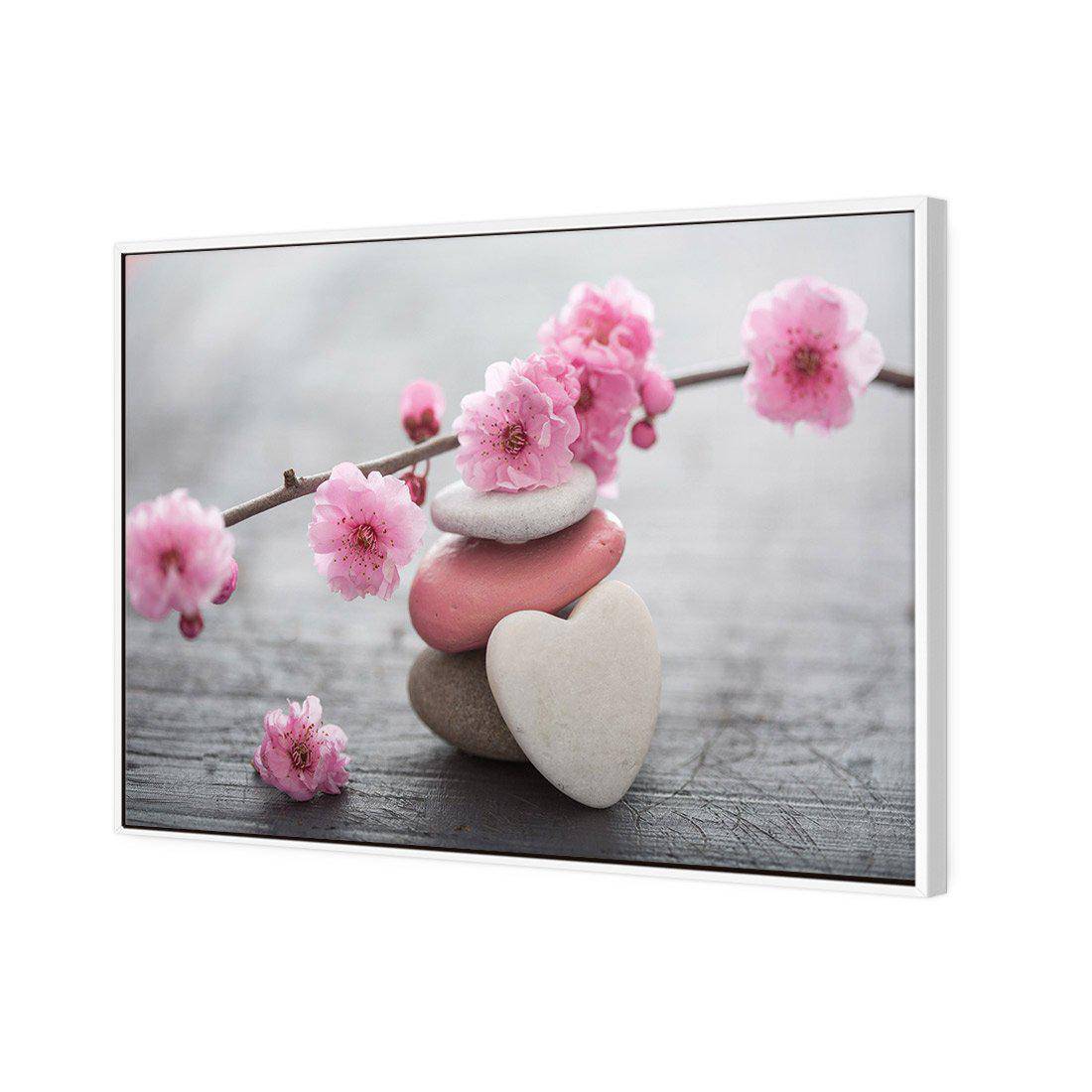 Blossom Stones Canvas Art - Wall Art Designs - 3348_AR_H WAD_CP - MPY - 260 - M - S - S_45x30_S - 1550 - WHT