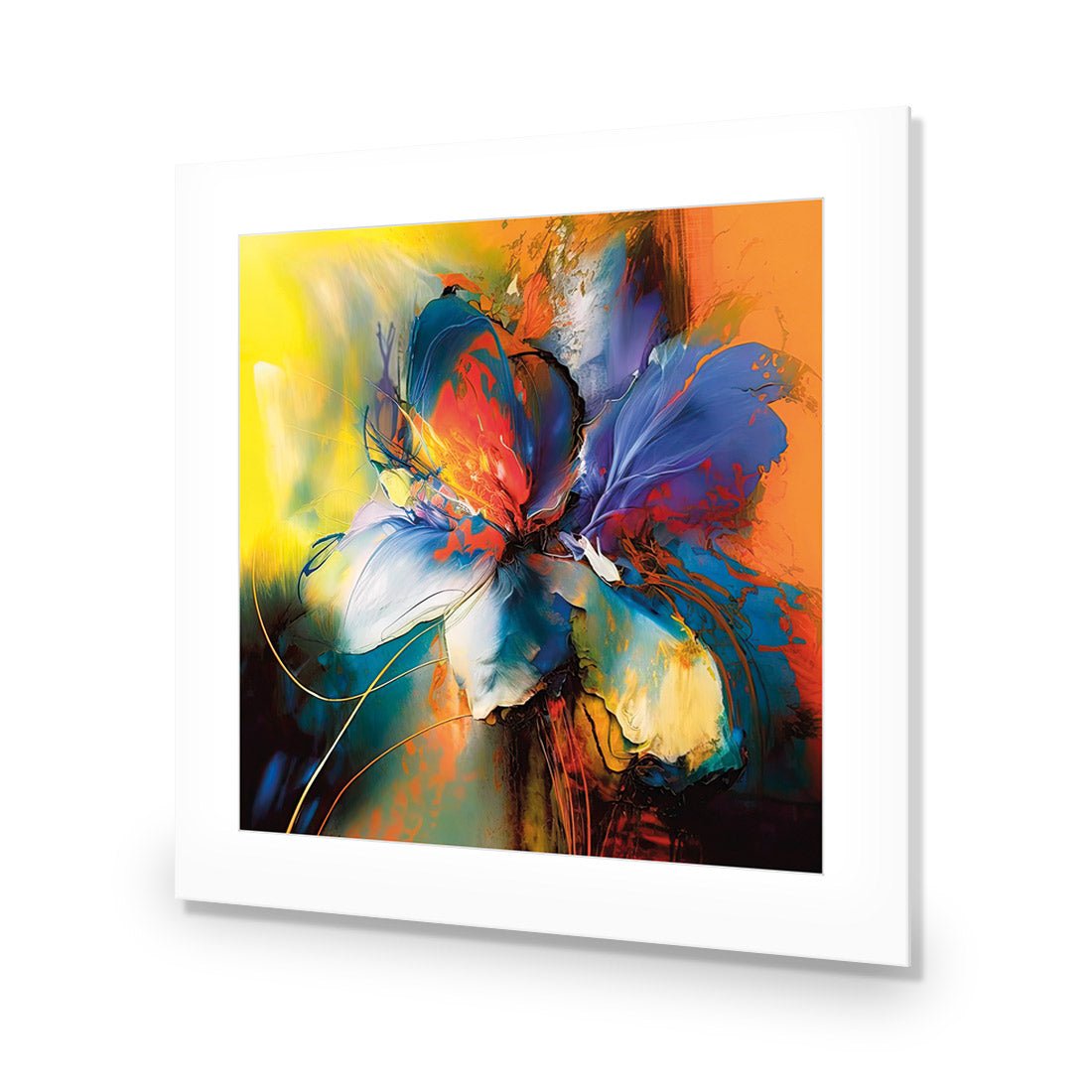 Blue Blossom I - Wall Art Designs - WB_100634_AS_Q CAF_AP - 030 - MAT_37x37_NONE