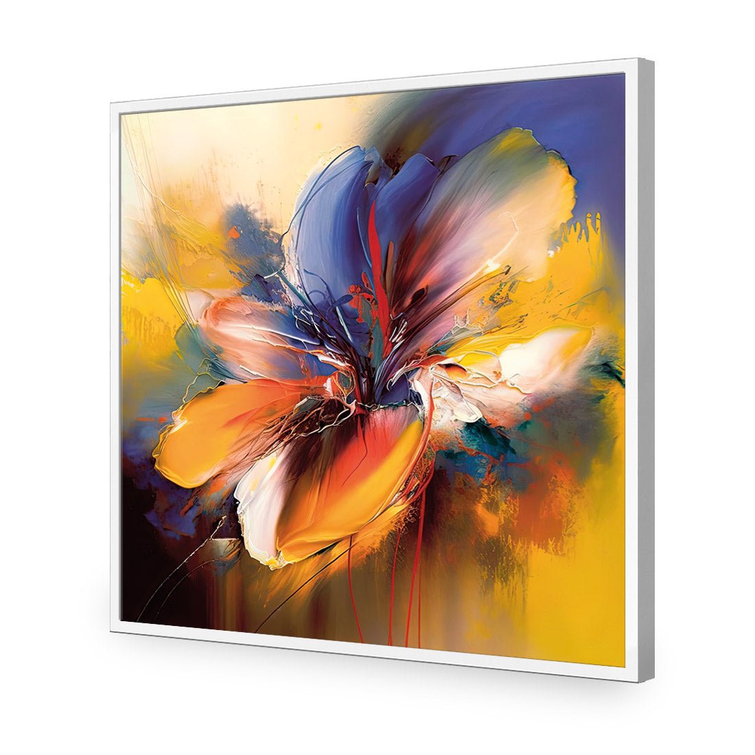 Blue Blossom II - Wall Art Designs - WB_100653_AS_Q CAF_AP - 030 - EDG_37x37_S - 2538 - WHT