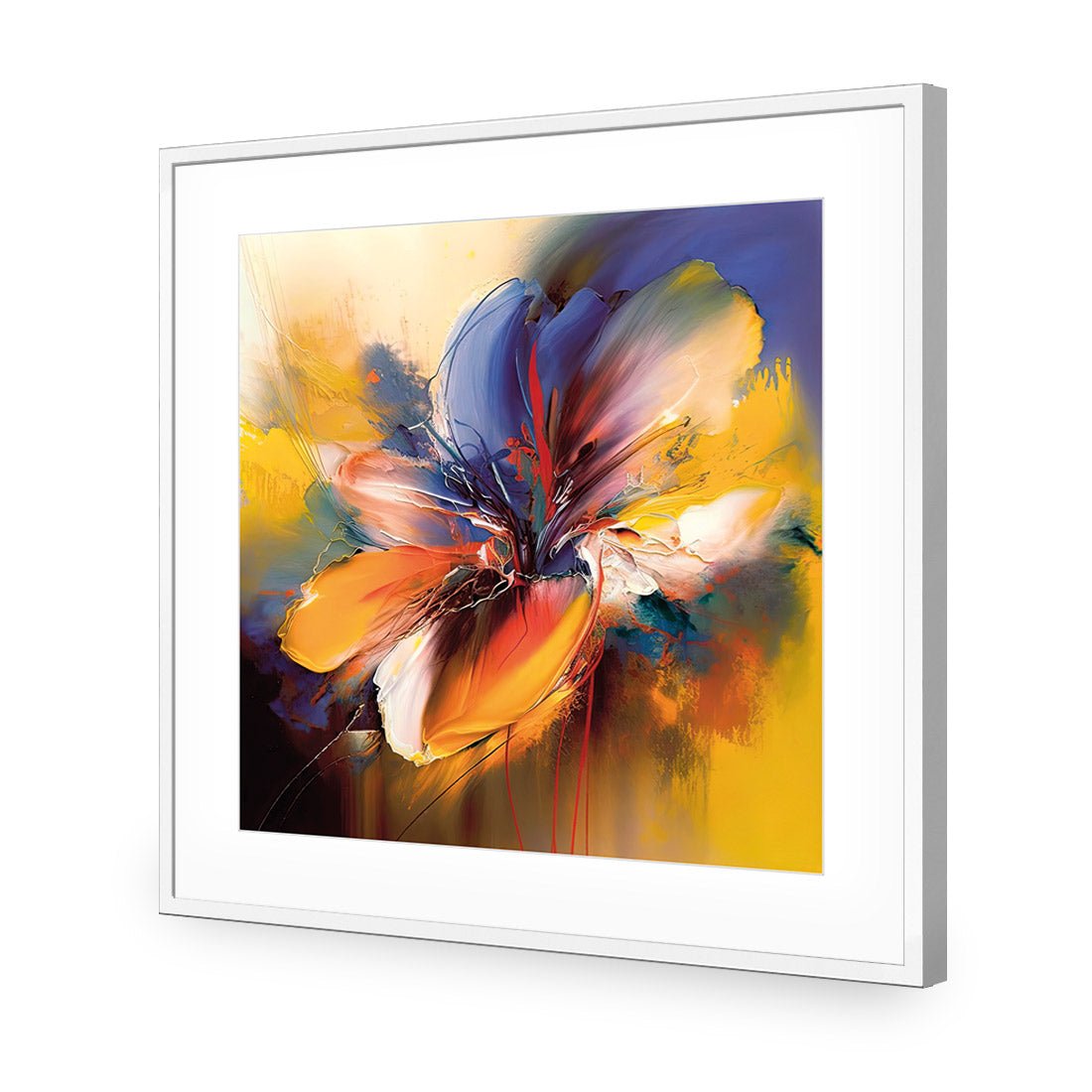 Blue Blossom II - Wall Art Designs - WB_100653_AS_Q CAF_AP - 030 - MAT_37x37_S - 2538 - WHT