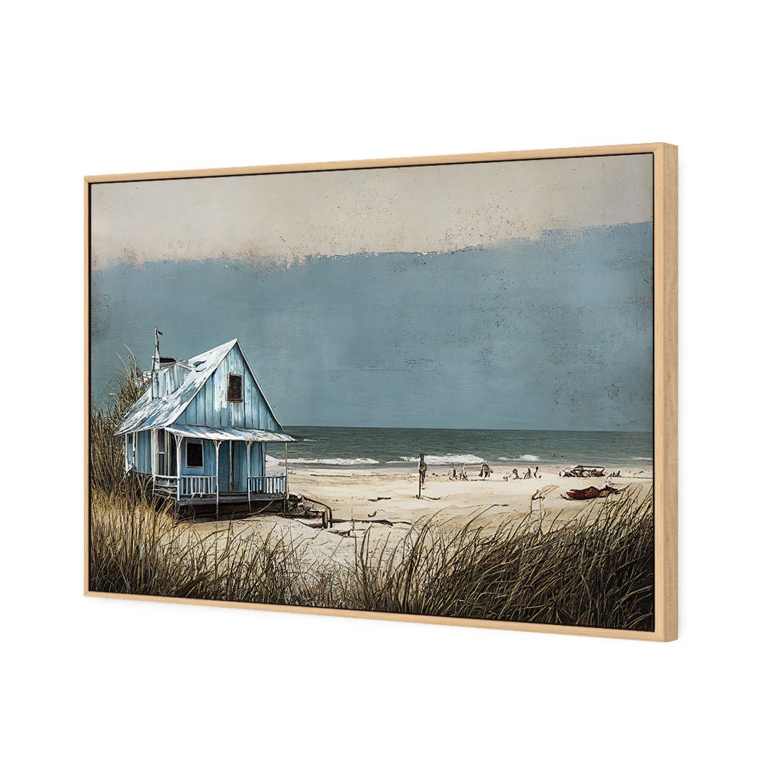 Blue Hut - Wall Art Designs - WH_1056_AR_H WAD_CP - MPY - 260 - M - S - S_45x30_S - 1550 - OAK