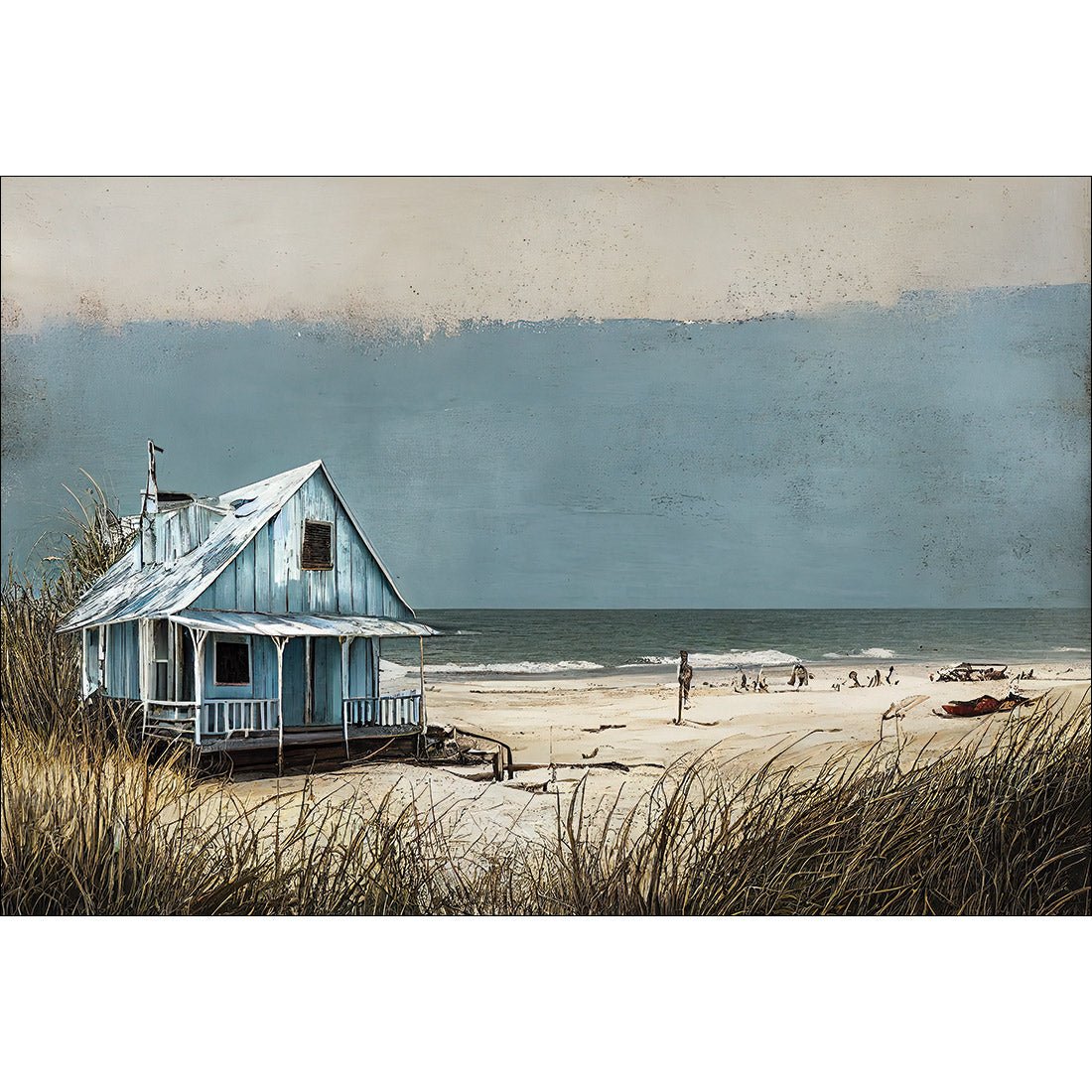 Blue Hut - Wall Art Designs - WH_1056_AR_H WAD_CP - MPY - 260 - M - S - S_45x30_NONE