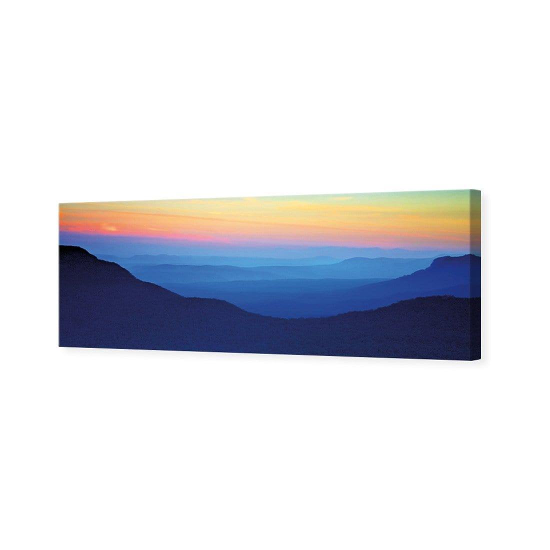 Blue Mountain Sunset (Long) - Wall Art Designs - 1198_AL_H WAD_CP - MPY - 260 - M - S - S_60x20_NONE