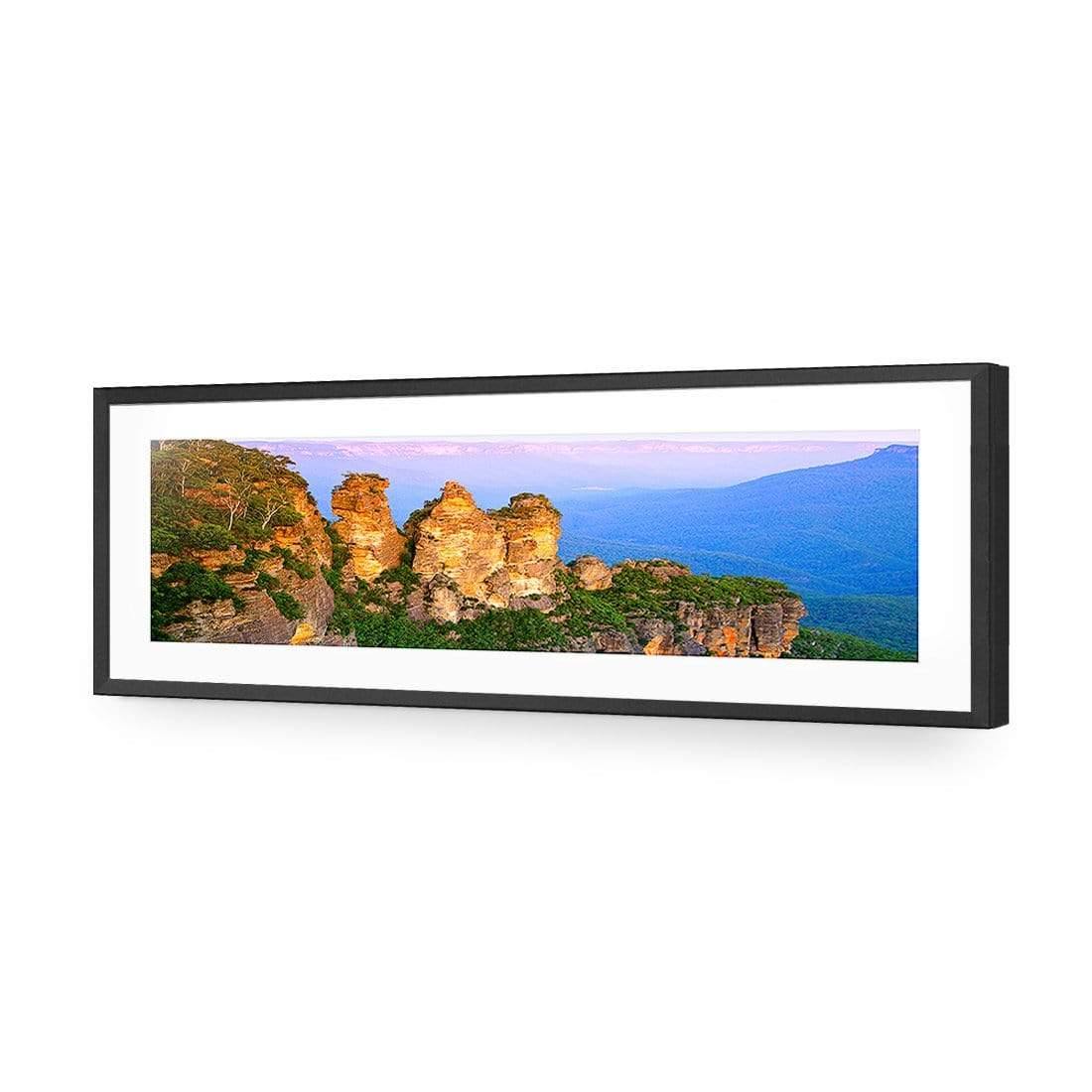 Blue Mountains (long) - Wall Art Designs - 1165_AL_H WAD_AP - 030 - MAT_90x30_S - 2538 - BLK